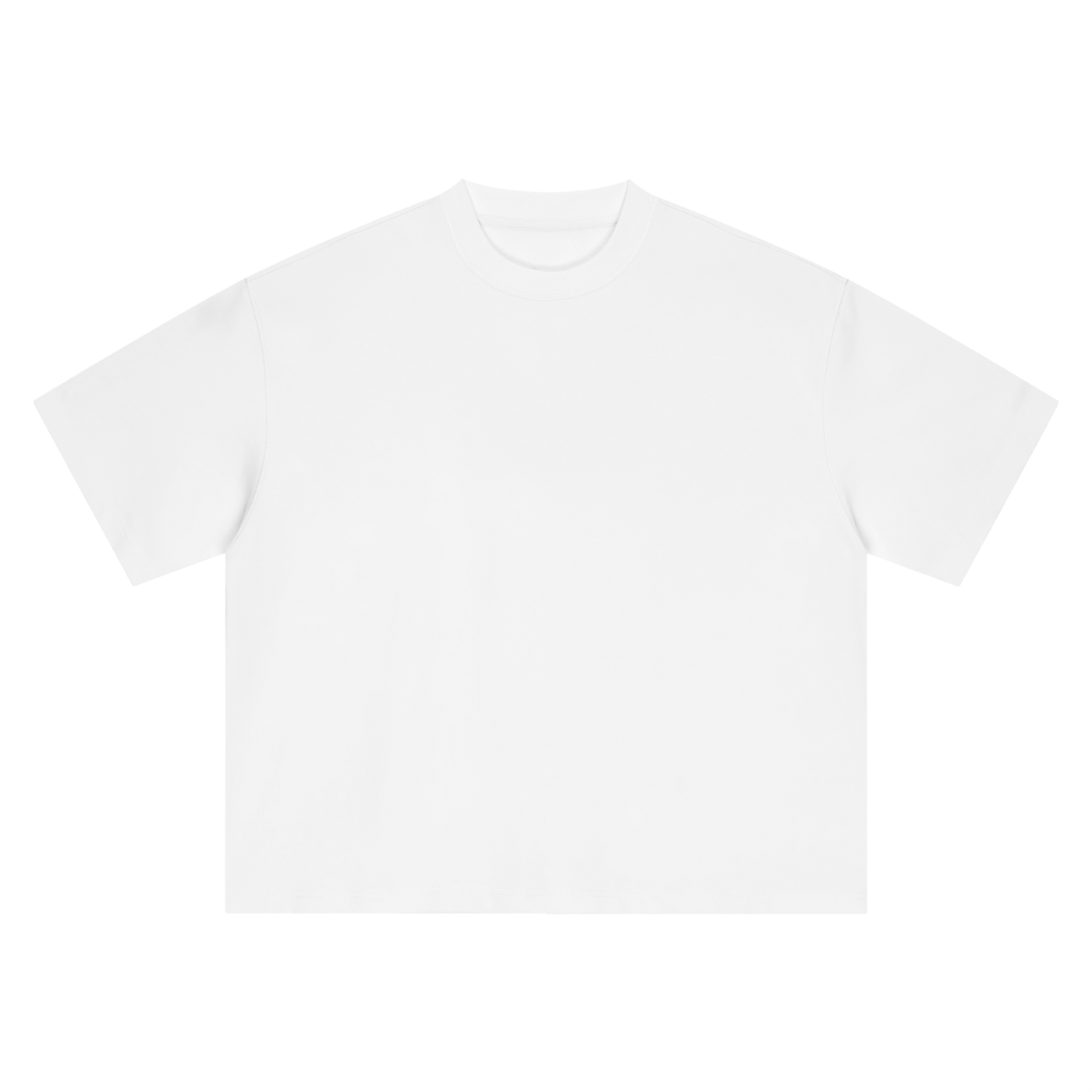 Gray Chrome Boxy Tee