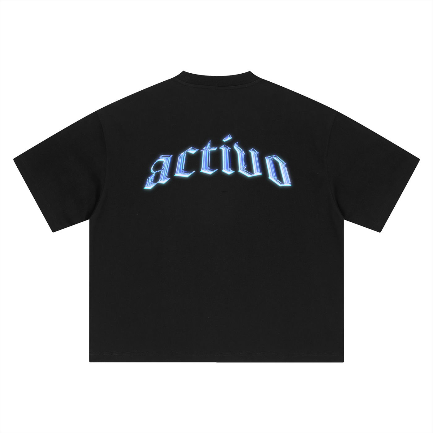 Black Activo Boxy Tee